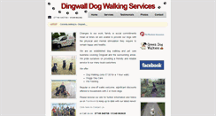 Desktop Screenshot of dingwall-dog-walking-services.co.uk